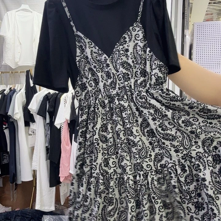 黑色连衣裙福利90～140斤