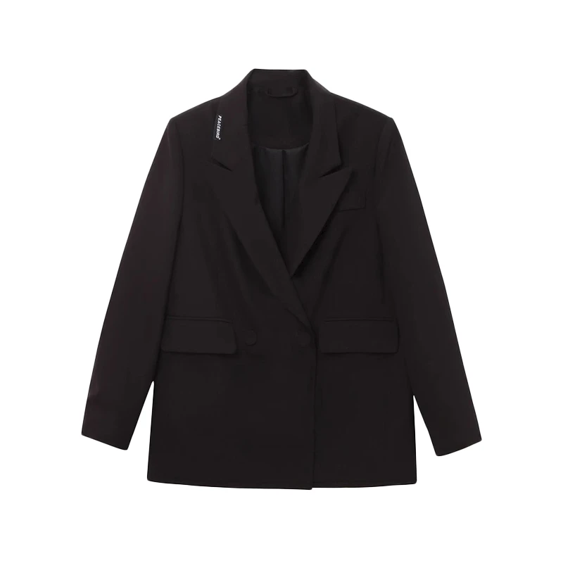 Z227廓形西装鸟撤柜女装 一线品牌 正品剪牌青仓