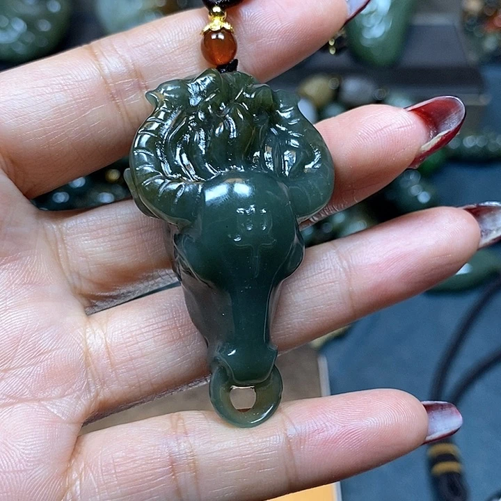 和田玉挂件未镶嵌