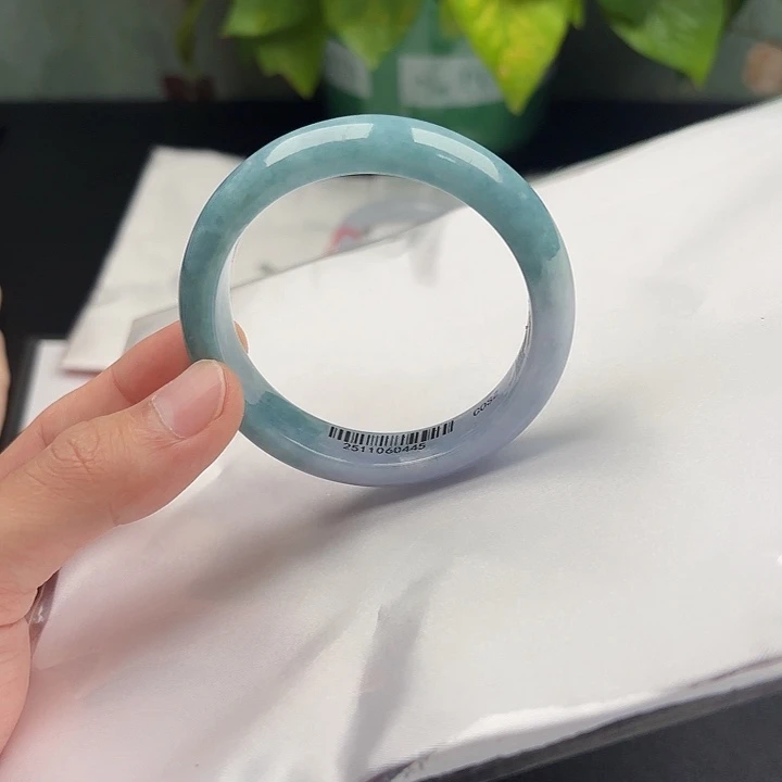 翡翠未镶嵌手镯x3 5556 68