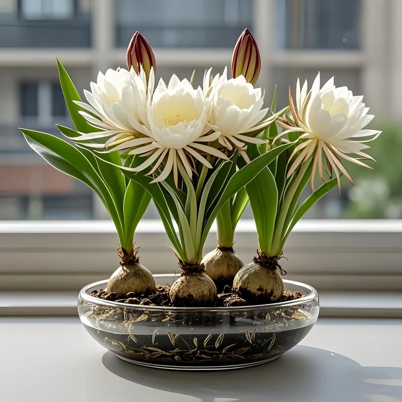 【新品】昙花球根浓香型花卉绿植四季开花植物盆栽室内外耐寒好养活