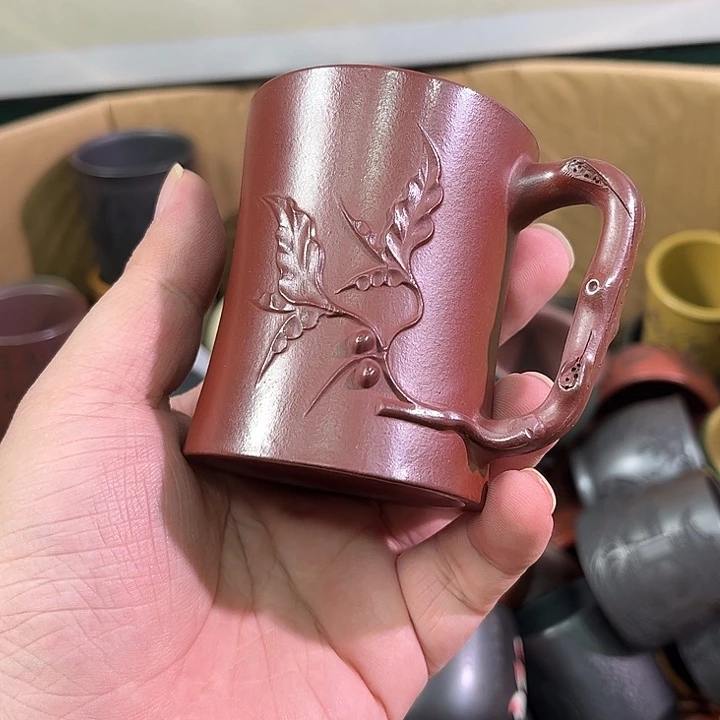 茶杯紫砂全手工紫砂主人杯