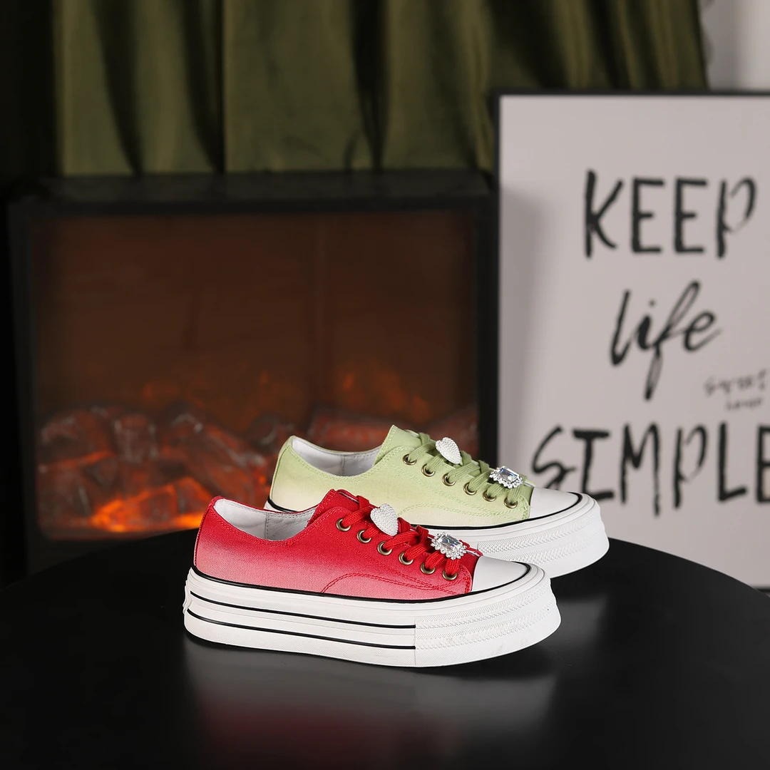 时尚厚底增高5cm潮流百搭女士休闲鞋 191-1