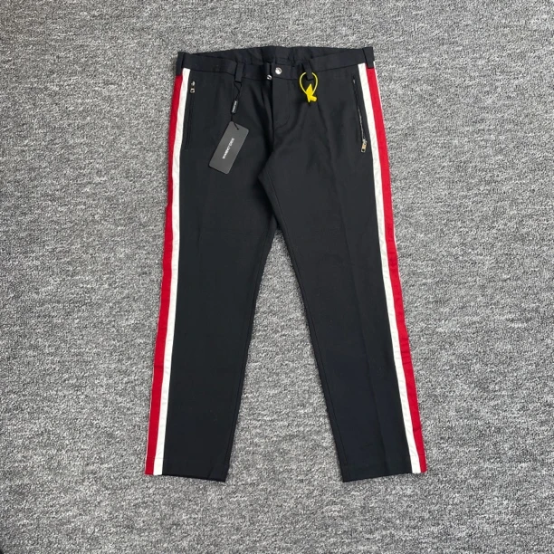 99新  6757/D&G 黑色休闲长裤/48码