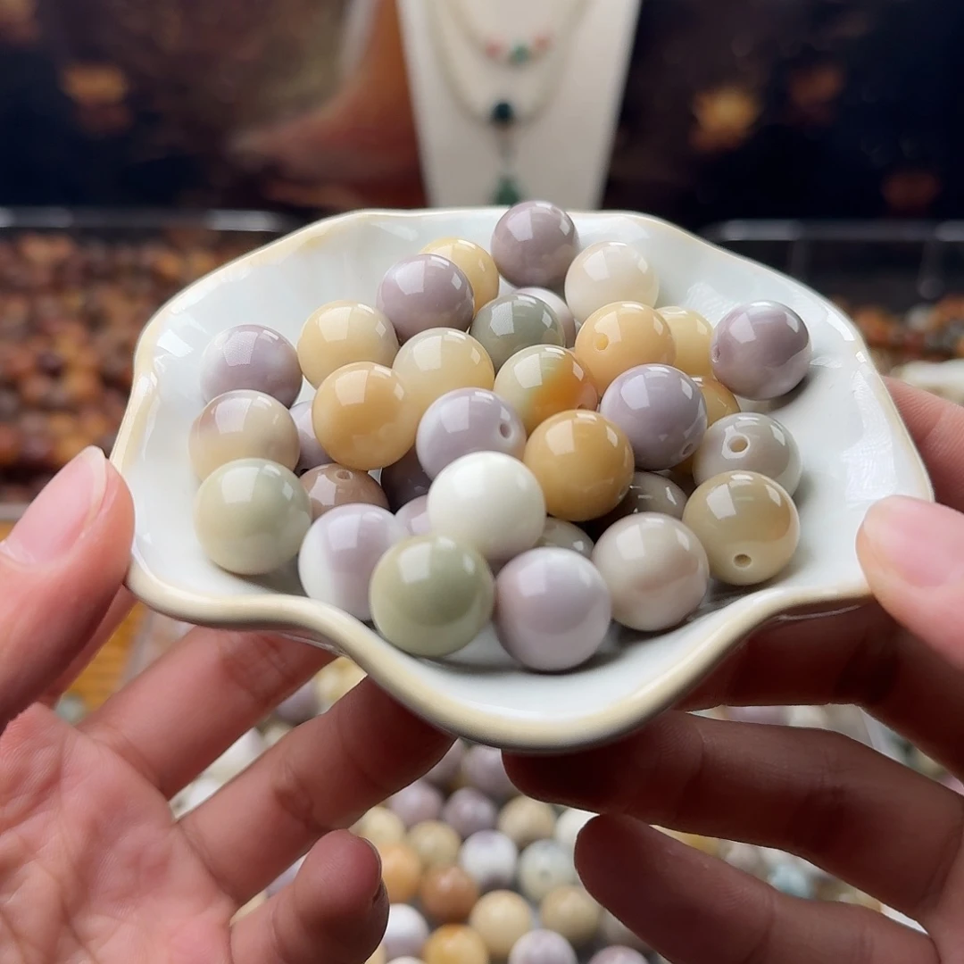 菩提根/象牙果吊坠50 颗冰淇凌 14 骨瓷圆