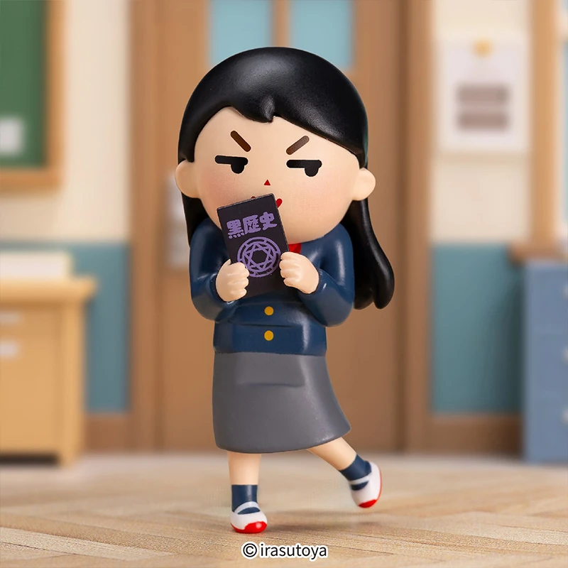 【开盒不退不H】插画小人恭喜又活了一天系列pvc趴趴盲盒潮玩手办