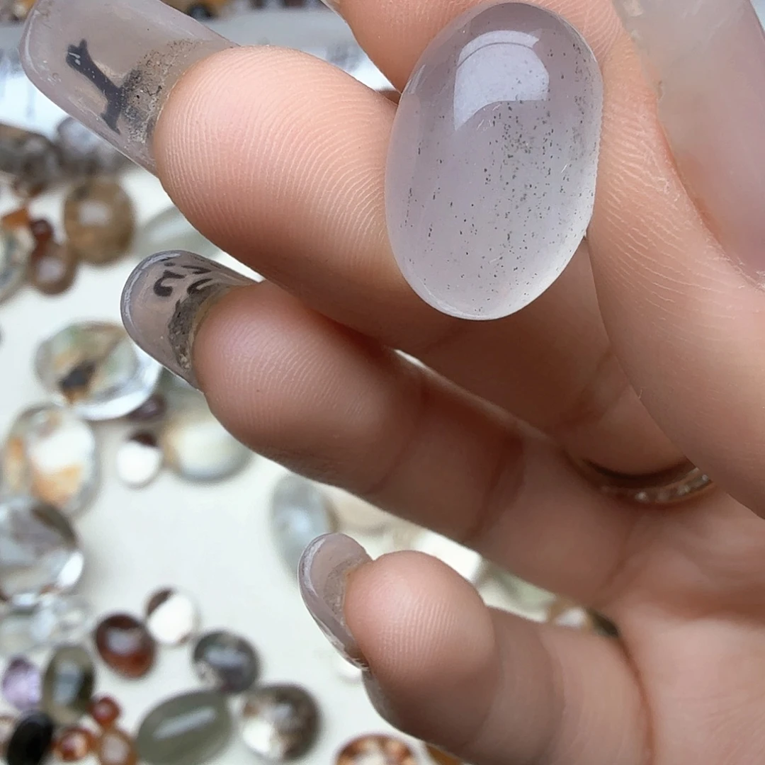 清***源珠宝半成品水晶未镶嵌