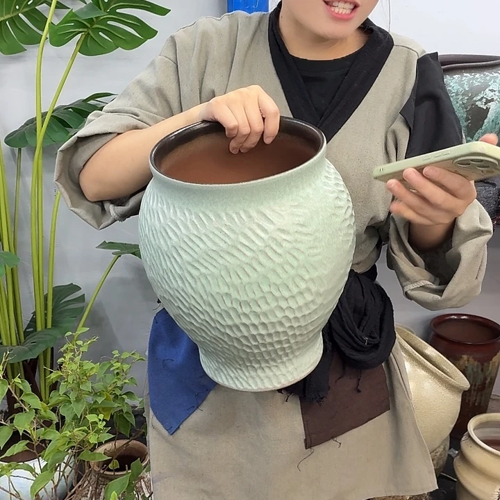 20+30 -粗陶花盆有孔
