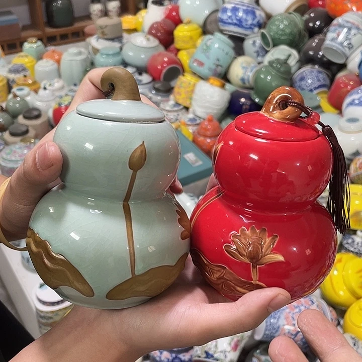 陶瓷罐茶叶罐密封罐