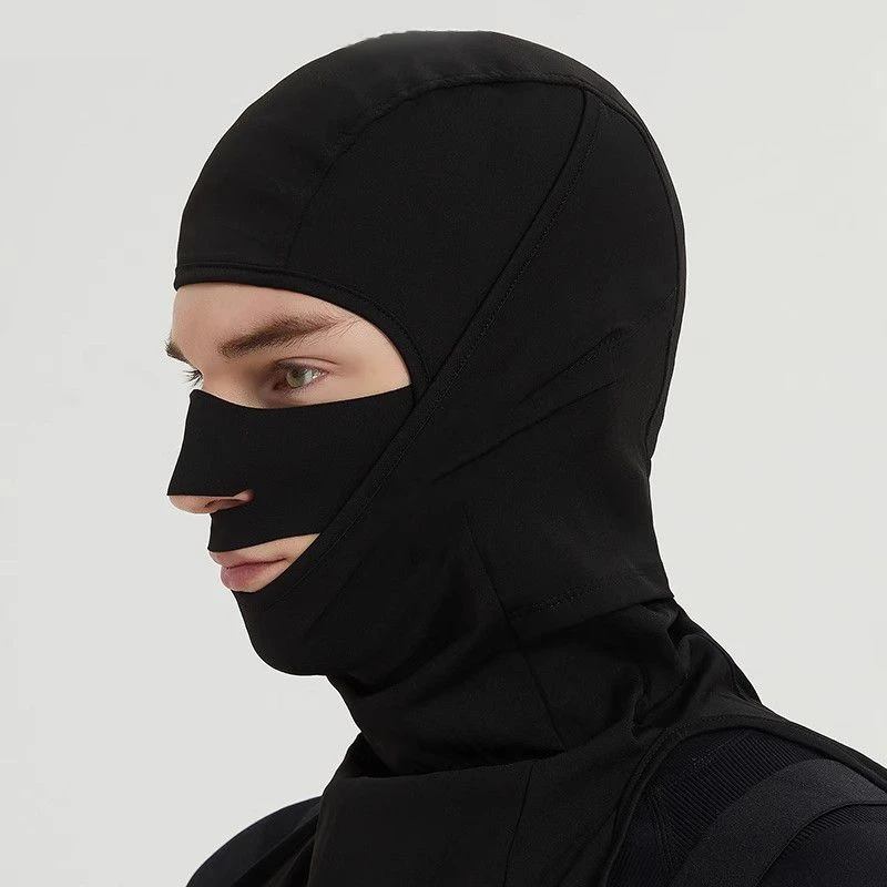 新品速干滑雪头套男女儿童面罩防晒防风帽保暖骑行单双板护脸韩版