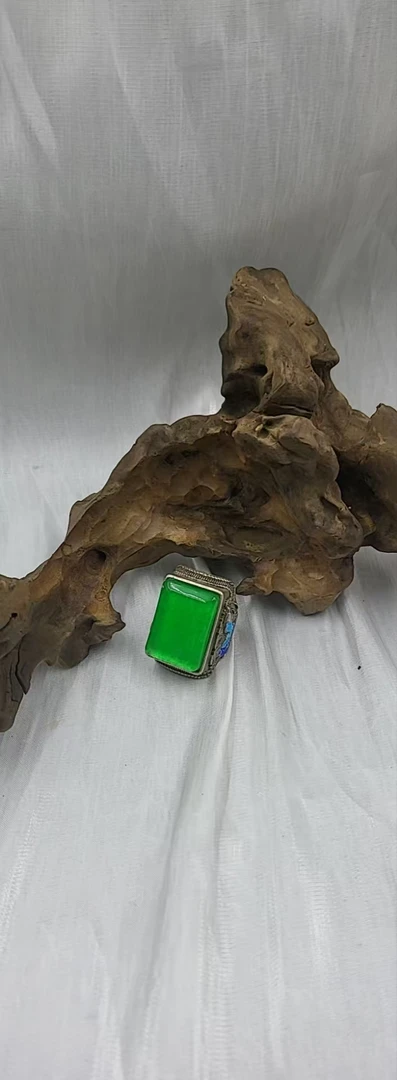 绿帝王戒指男女同款