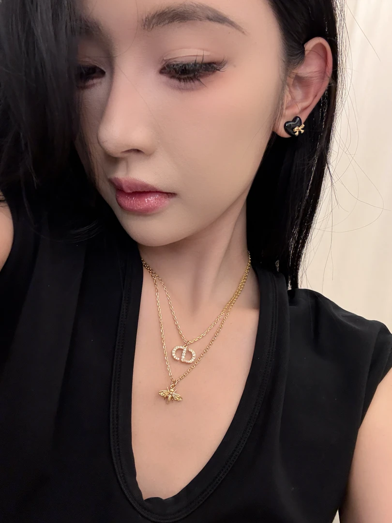铜合金项链 “小蜜蜂”时尚轻奢百搭款项链 X071