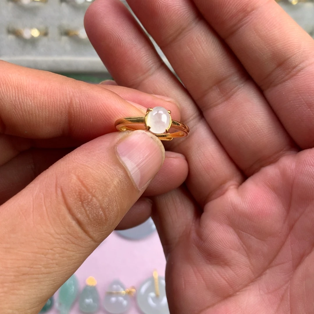 翡翠银S925镶嵌颈饰