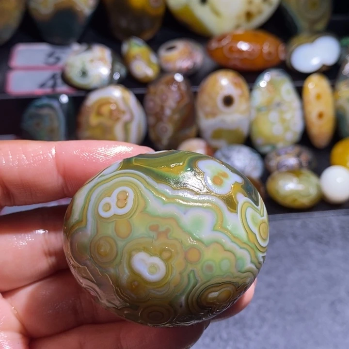 玛瑙/玉髓未镶嵌吊坠(不含链)151