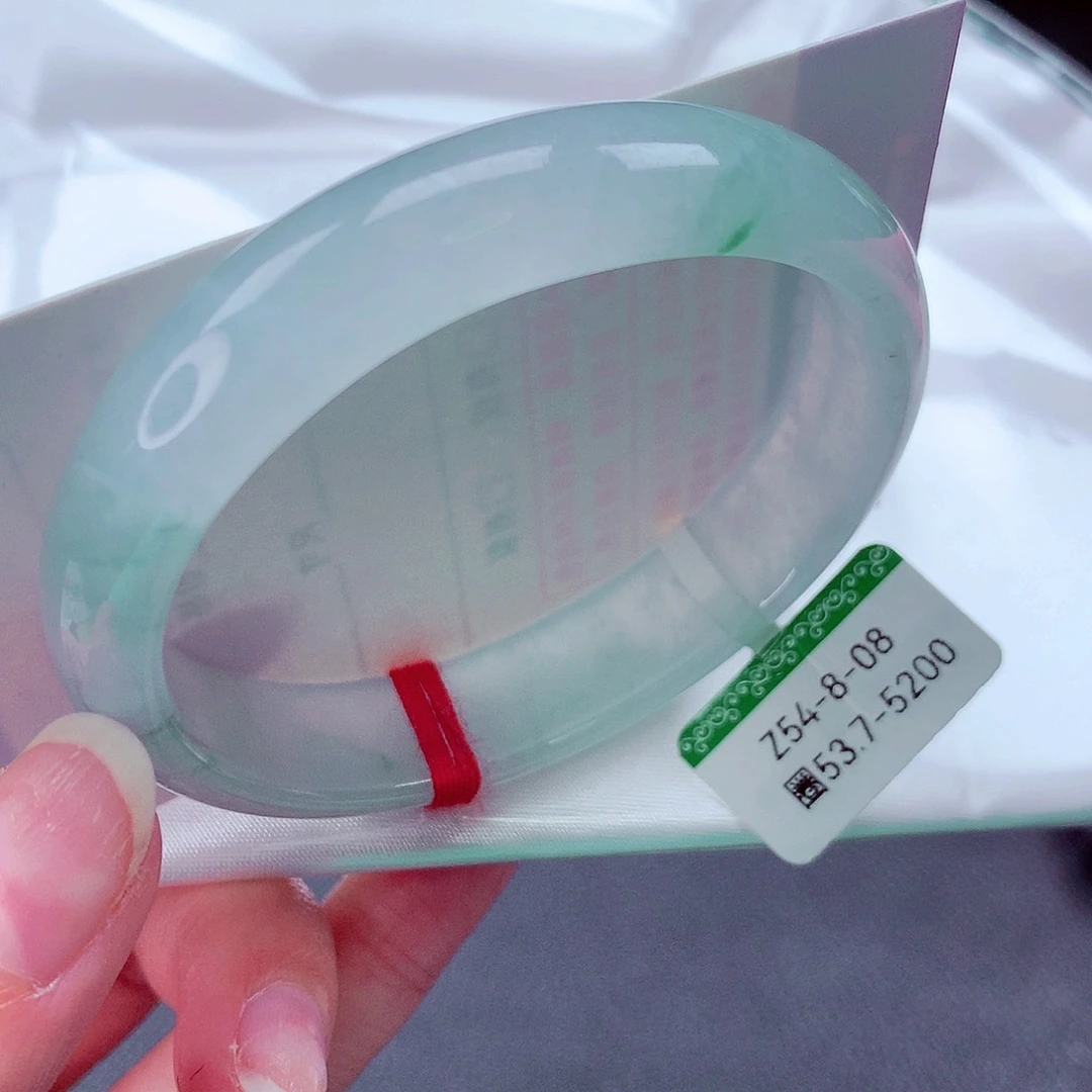 翡翠未镶嵌手镯缅甸天然a货翡翠手镯