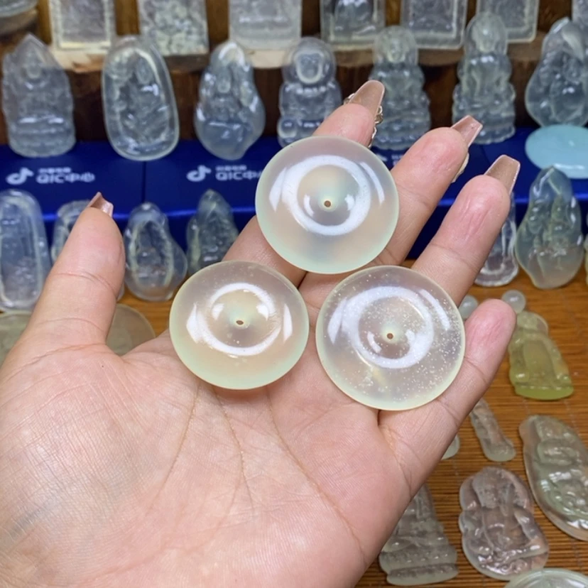 【闪购商品】蛇纹石玉颈饰未镶嵌哇***.