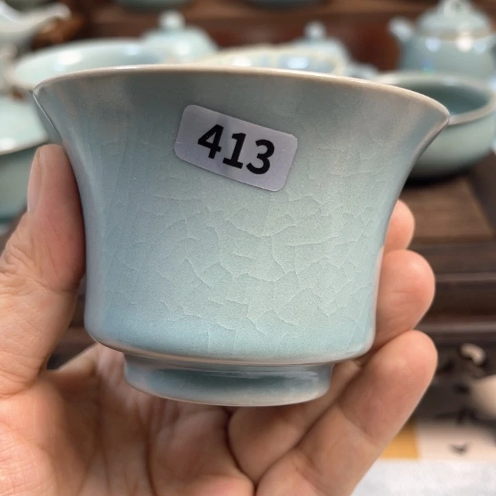 汝州原矿原釉微瑕413