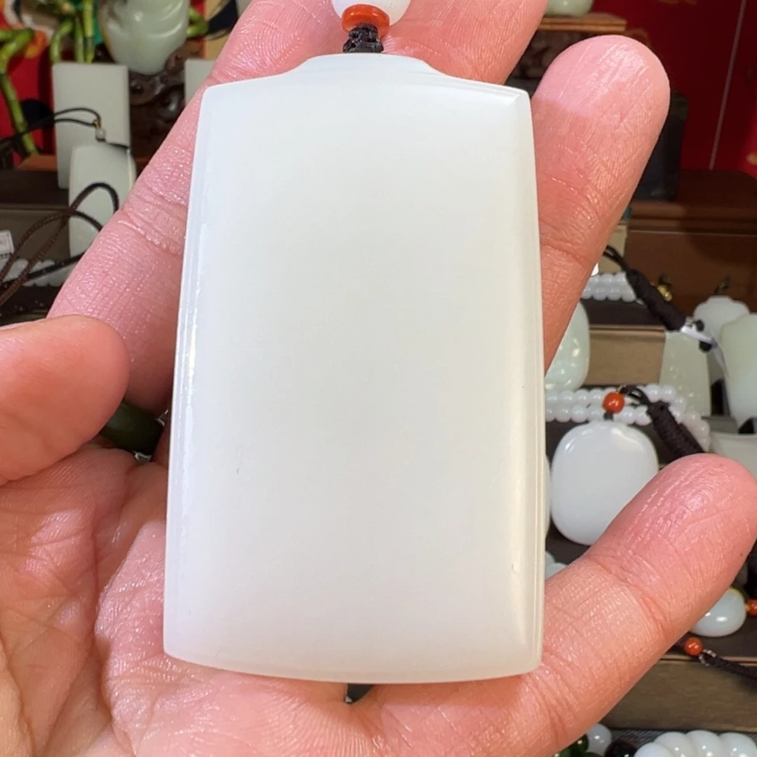 和田玉挂件未镶嵌小*@