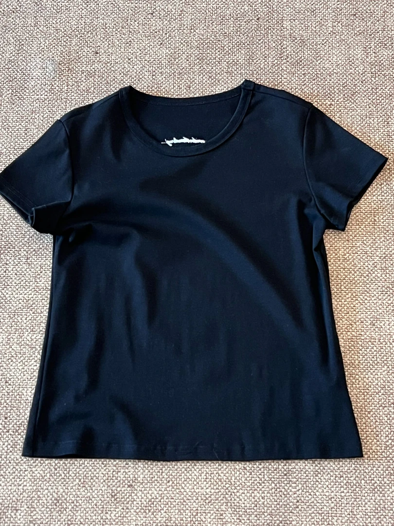 纯色常规短袖夏季超薄T恤修身t恤A10-A1407