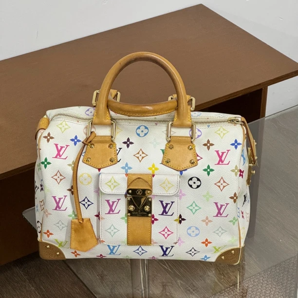 95新 LouisVuitton/路易威登 chillvTg /手提波士顿