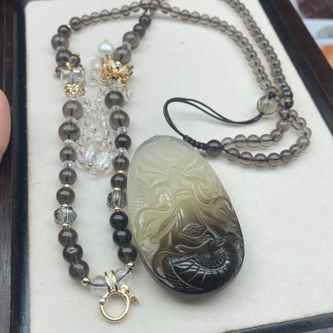 水晶吊坠(不含链)未镶嵌不***?