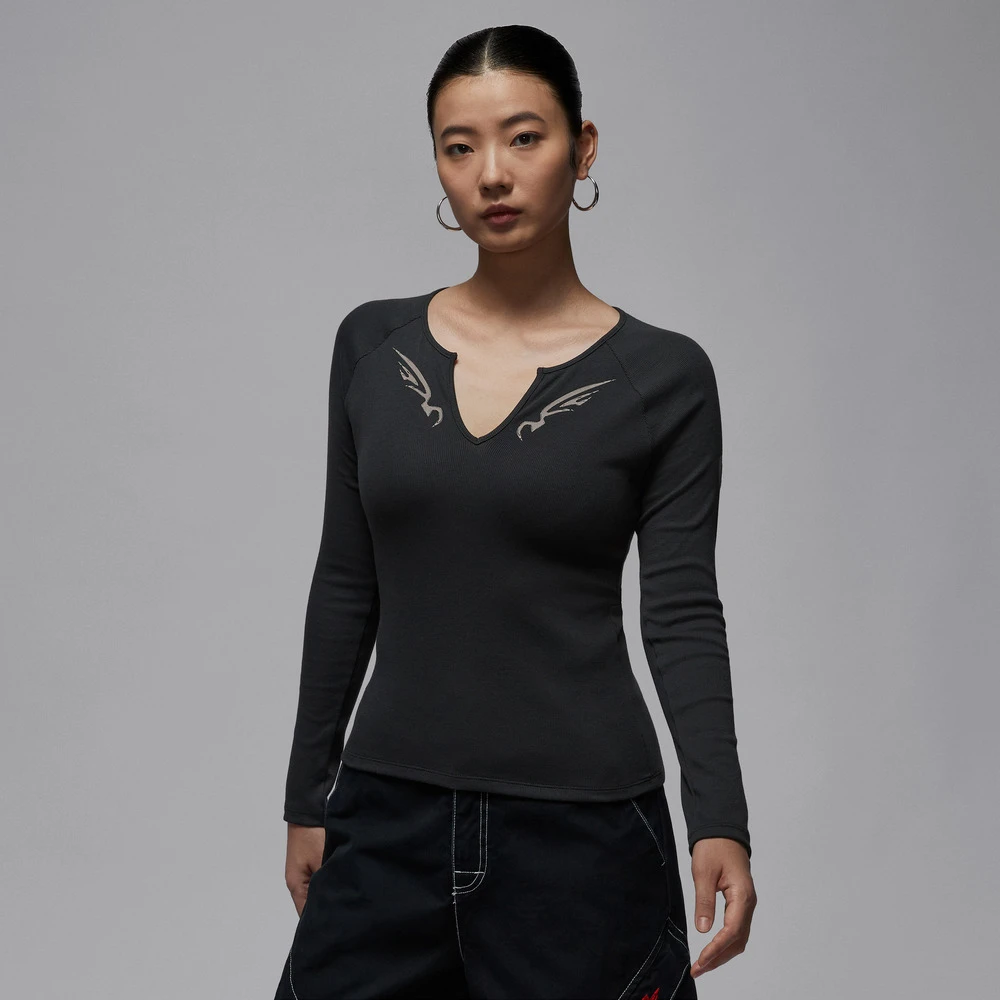 NIKE耐克女子STRT BRT LS KNIT TOP GC运动休闲长袖T恤IM9714-045