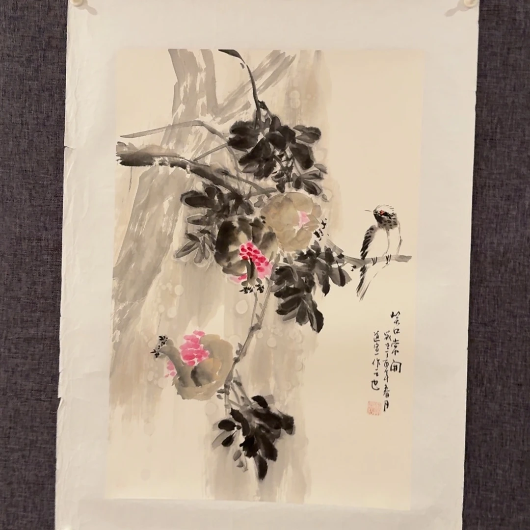 国画董老师作品画作
