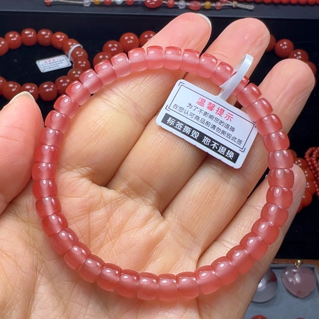 南红玛瑙未镶嵌手串