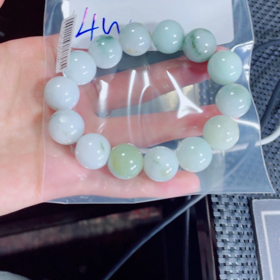 定制翡翠未镶嵌云珠串