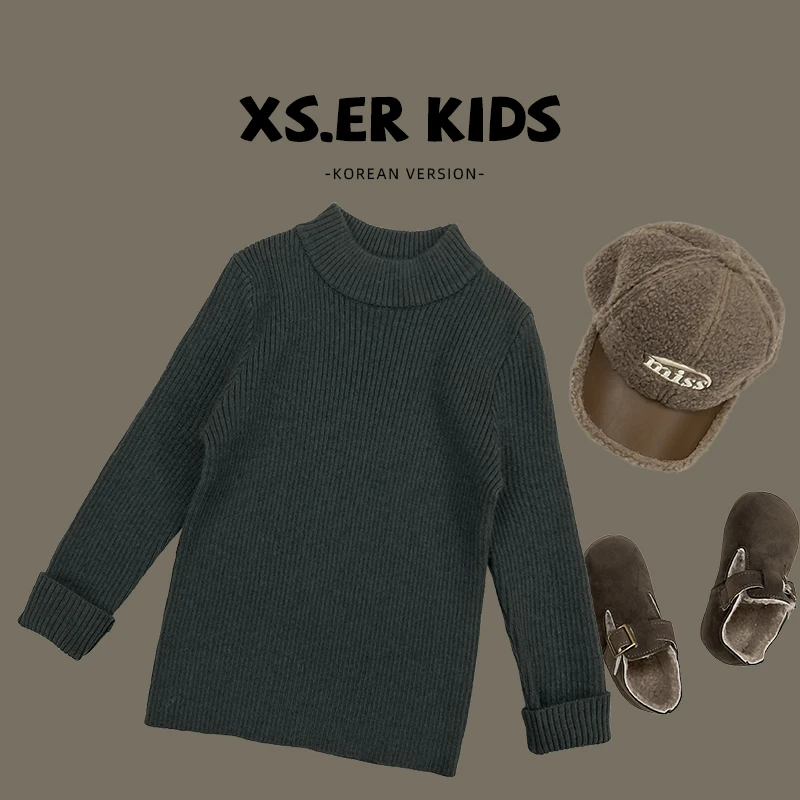 【小首尔】原版-现货-冬季男童韩版针织毛衣HBB2965
