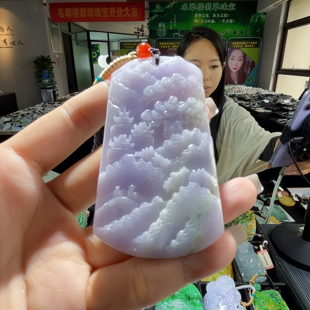 颈饰未镶嵌翡翠一