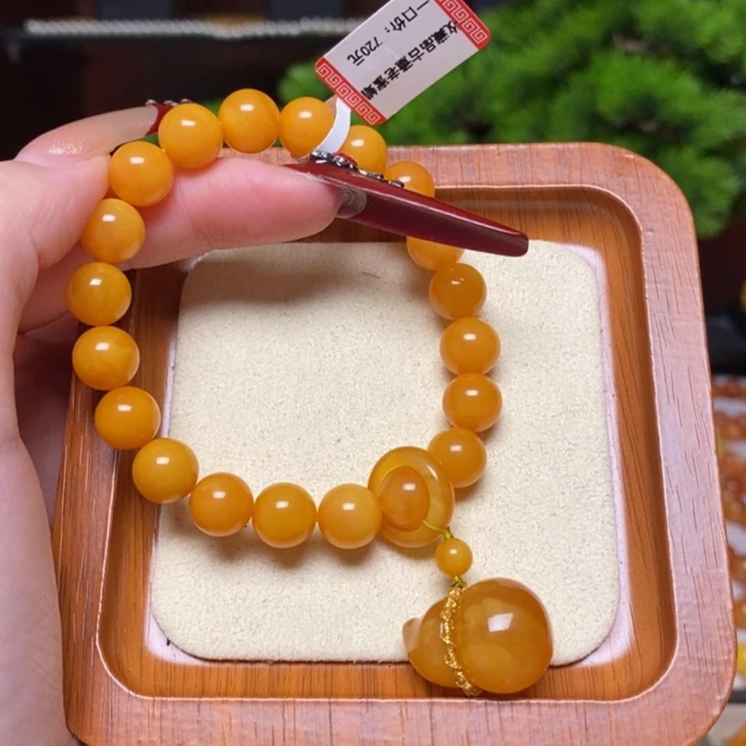 【闪购商品】手链蜜蜡未镶嵌手串