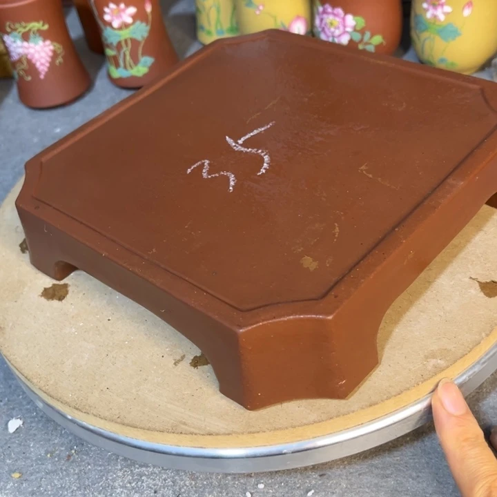 紫砂花盆紫砂花盆