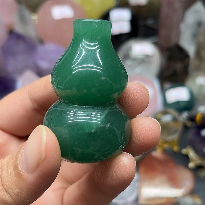 水晶珠宝半成品未镶嵌73克葫芦