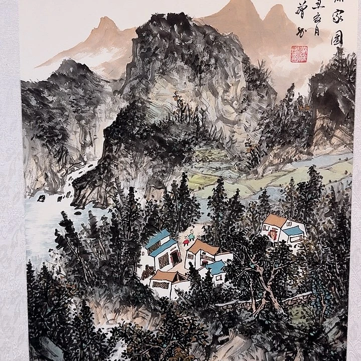 国画书法作品多次参加全国