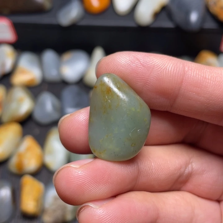 和田玉未镶嵌挂件67