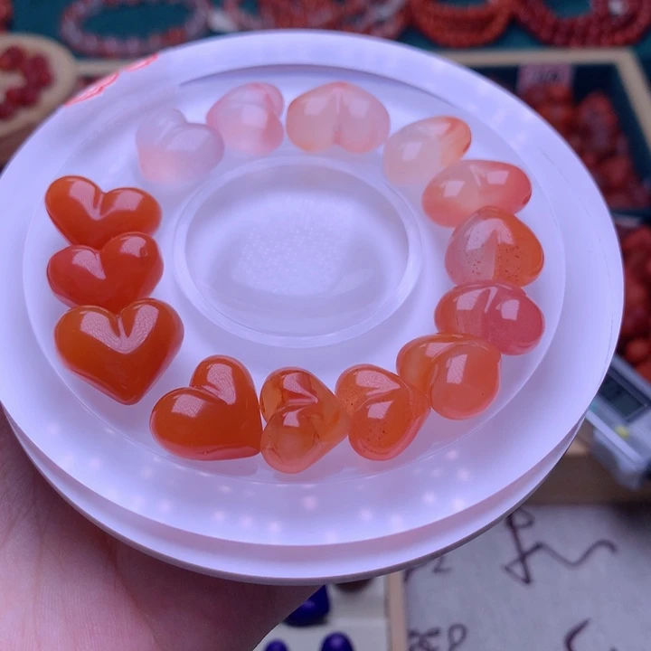 南红玛瑙未镶嵌珠宝半成品8