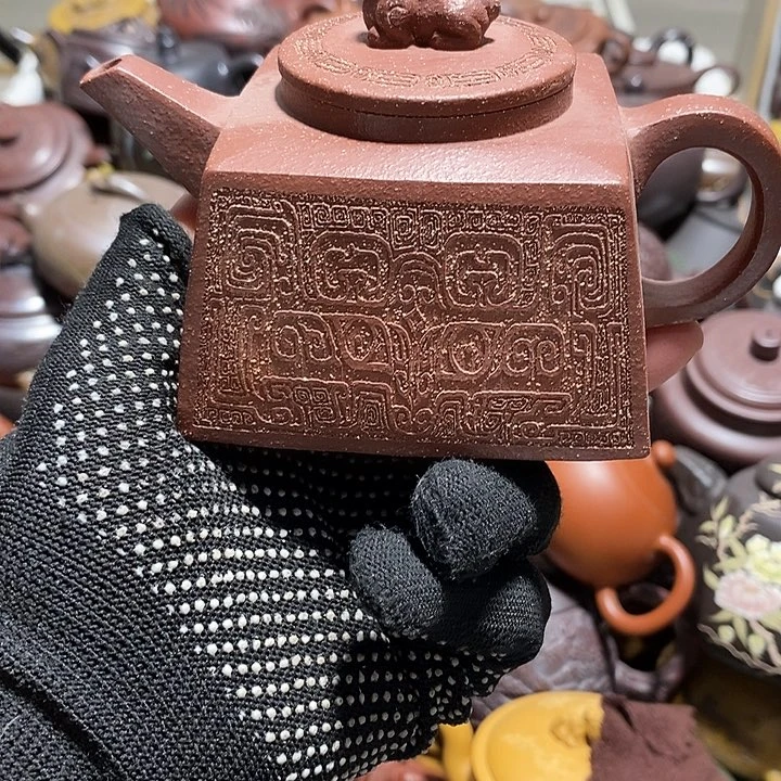 紫砂茶壶内裂嘴磕