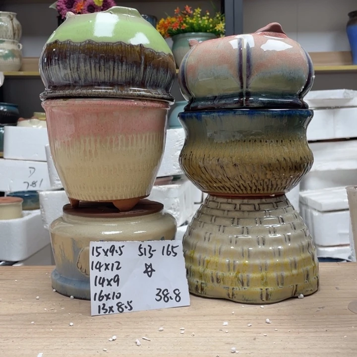 紫砂花盆多肉花盆微瑕165