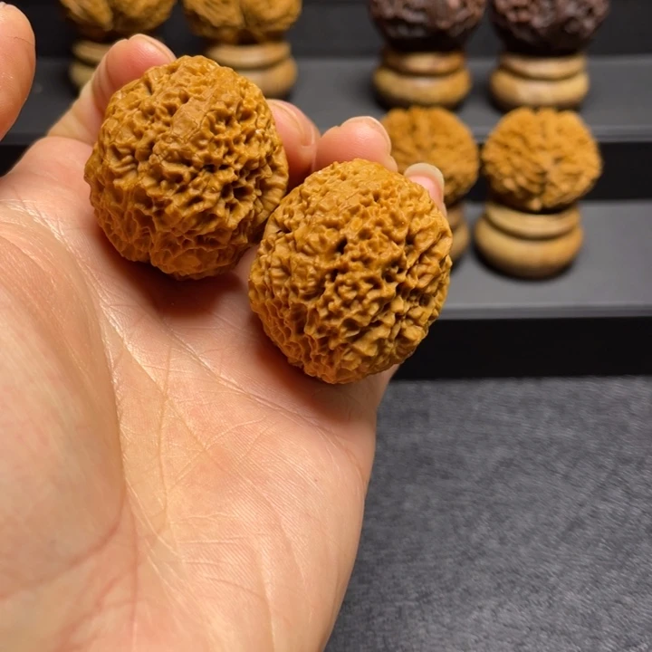 文玩核桃吊坠F红珊瑚40