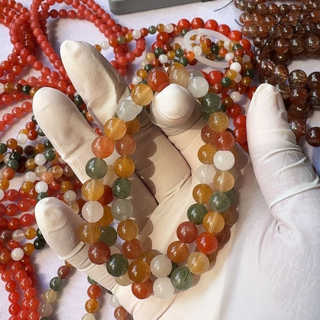 未镶嵌珠宝半成品水晶熏****t