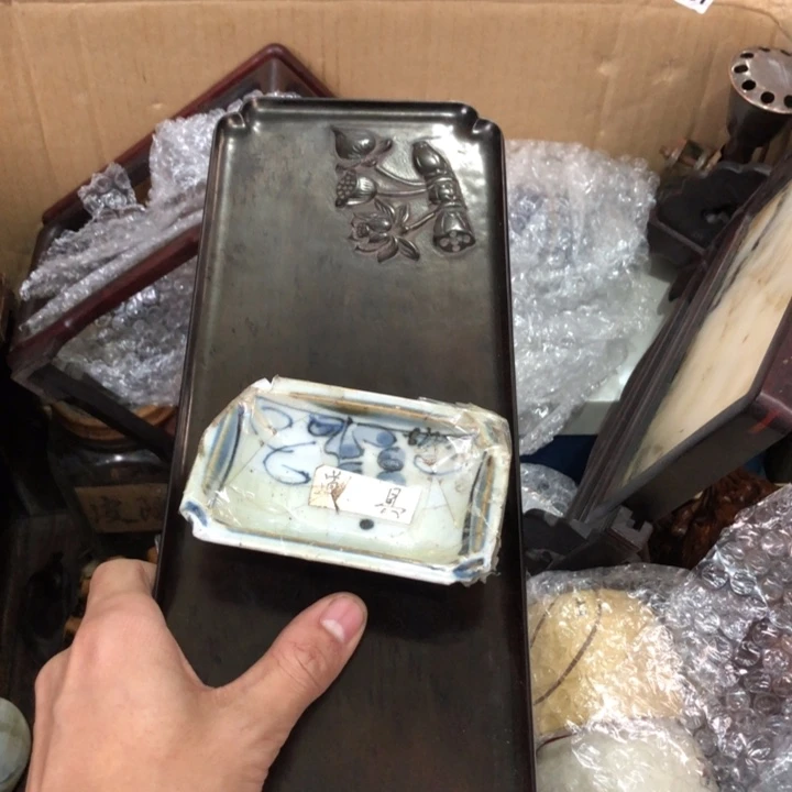 陶瓷孤品单件车里拍