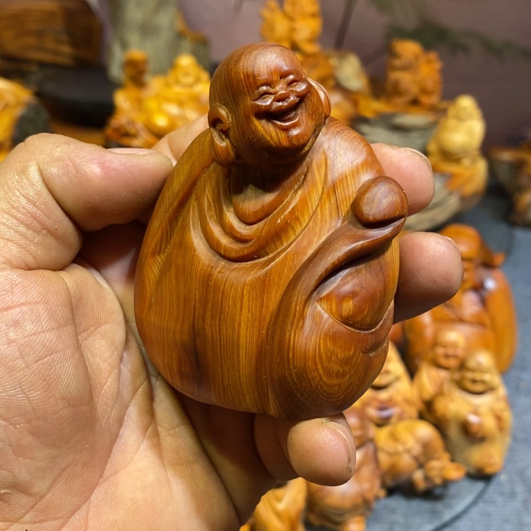 柏木（崖柏）木雕工艺品摆件家居装饰手把件