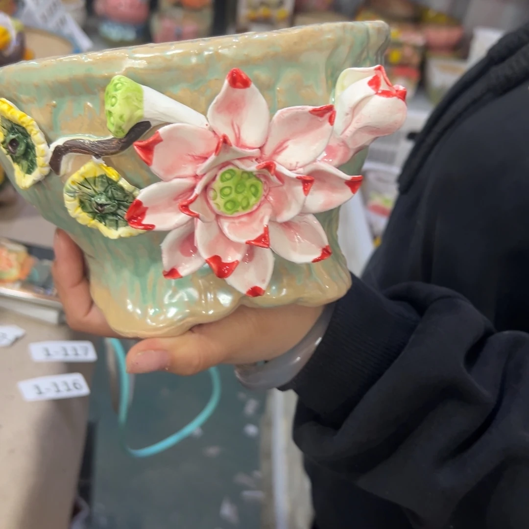 满20米秒退拉黑花盆