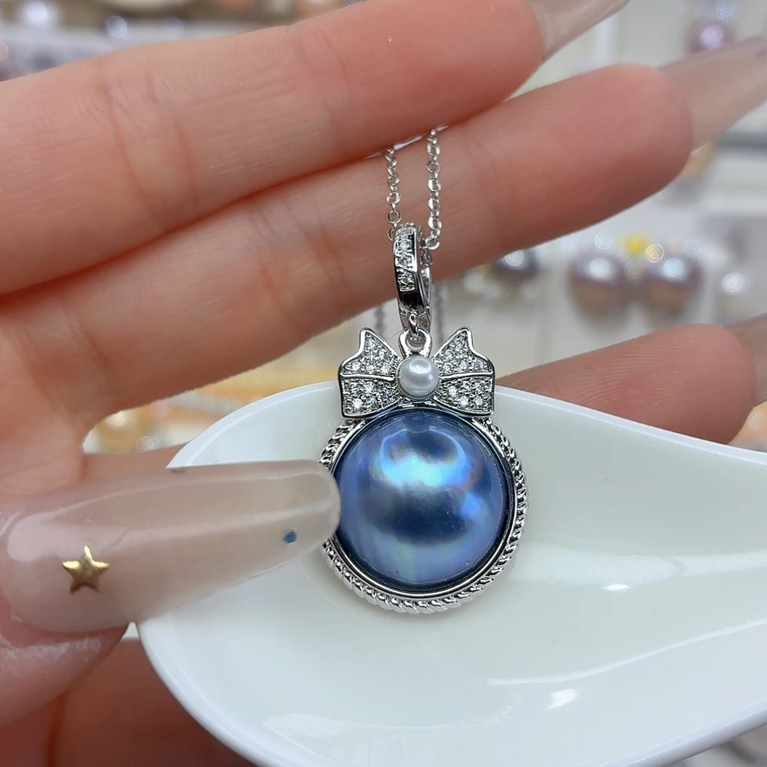 淡水珍珠颈饰合金