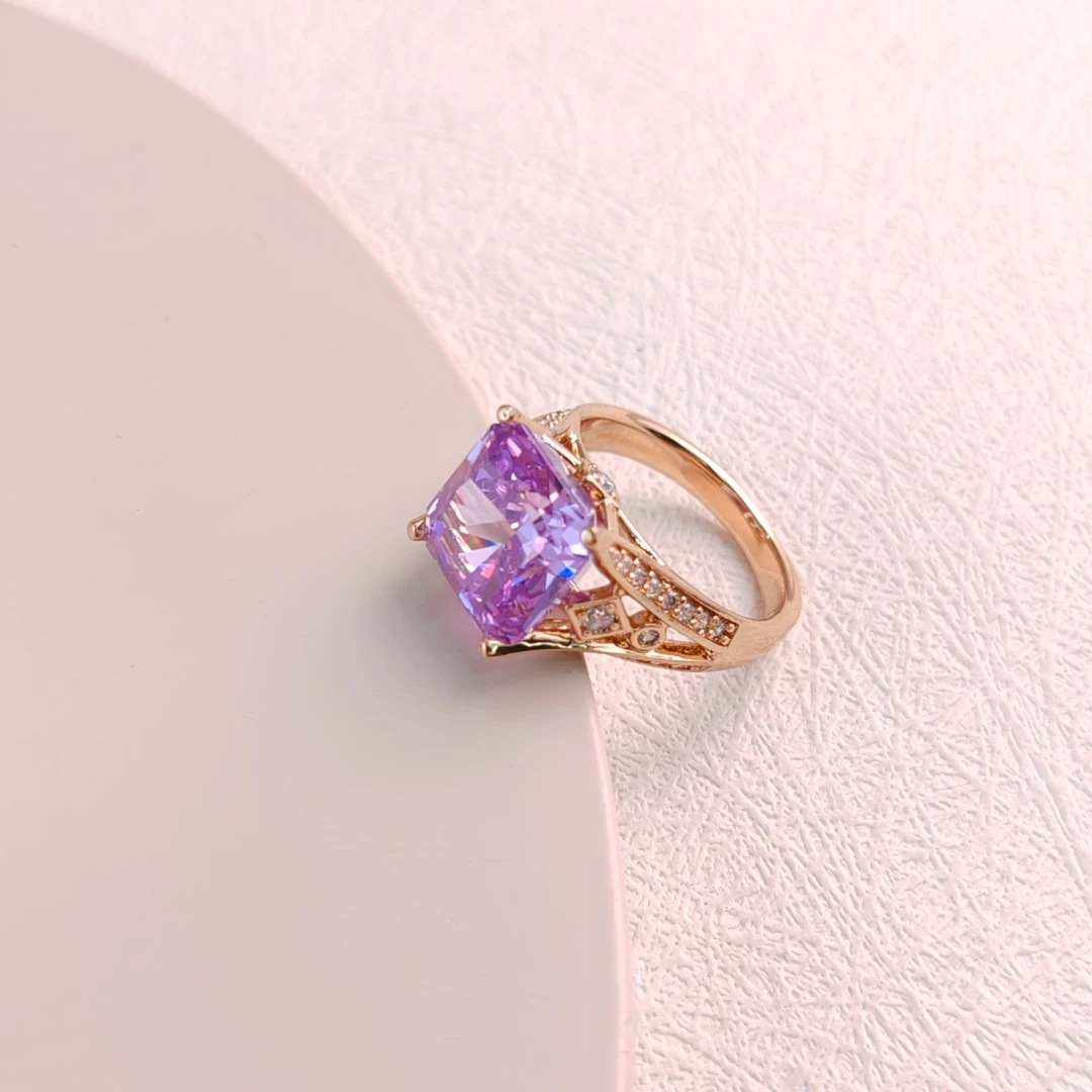 XUPING/旭平首饰 合金合成锆石戒指 新年百搭 GDJ X000959220A9