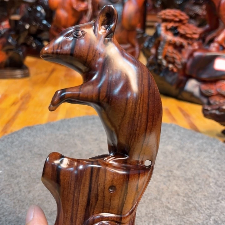 黑酸枝木类用****1老鼠摆件