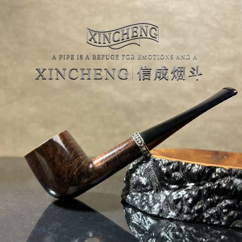 【饰圈撞球5号】意大利石楠木烟斗烟斗石楠木