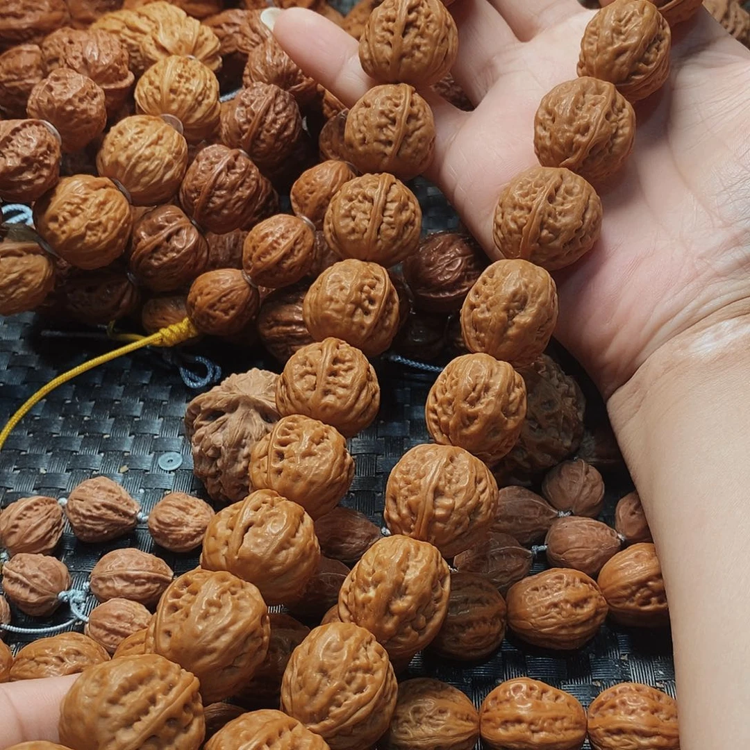 文玩核桃吊坠方墩脖挂