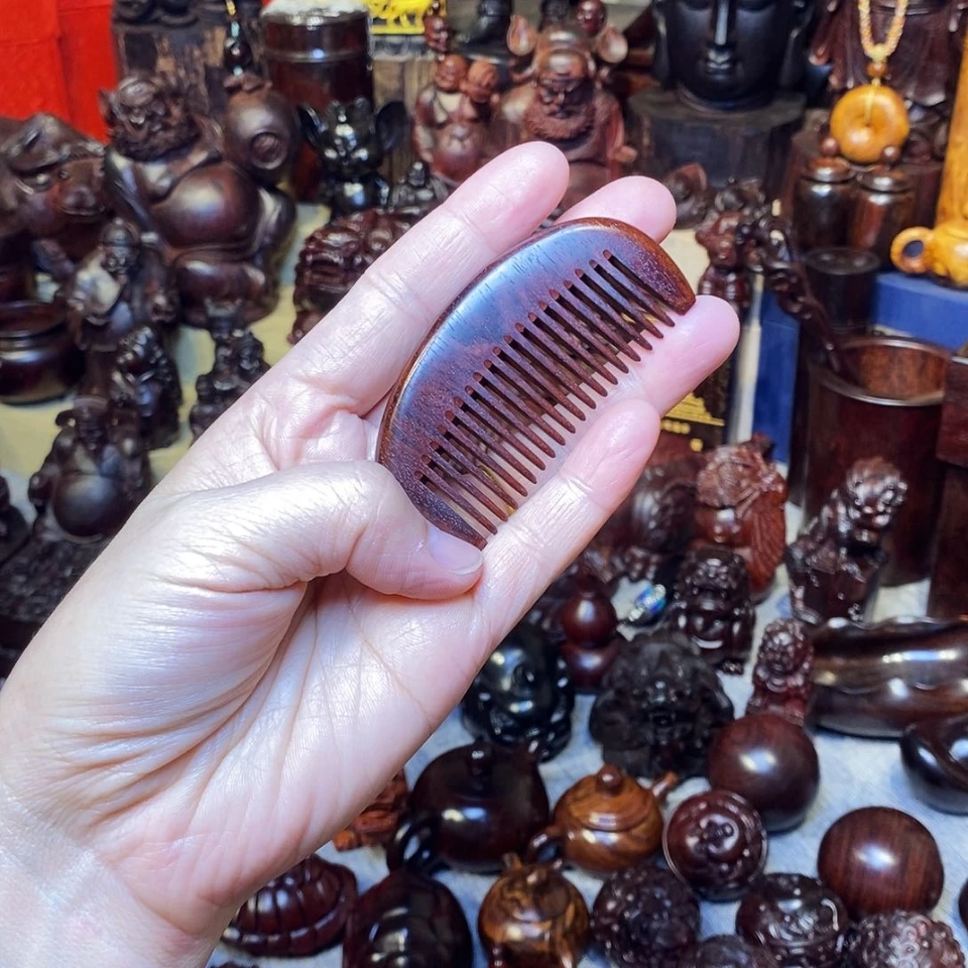 檀香紫檀（小叶紫檀）梳子放漏价